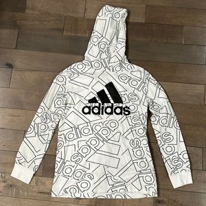 Adidas long sleeve hooded tee